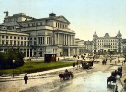 Plac Teatralny 1900