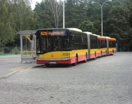 Autobus Solaris Urbino 18 na linii 525 na pętli Międzylesie (2011)