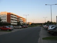 Ulica Zaruby w pobliżu urzędu pocztowego