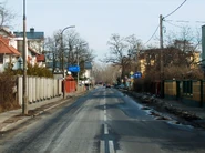 Początkowy odcinek ul. Vogla od Przyczółkowej