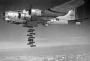 B-17G dropping bombs