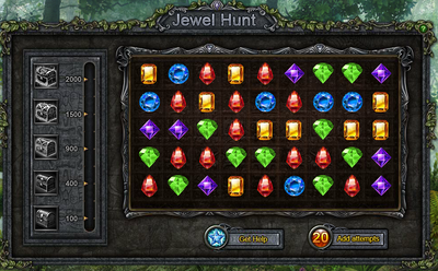 Jewel Hunt UI