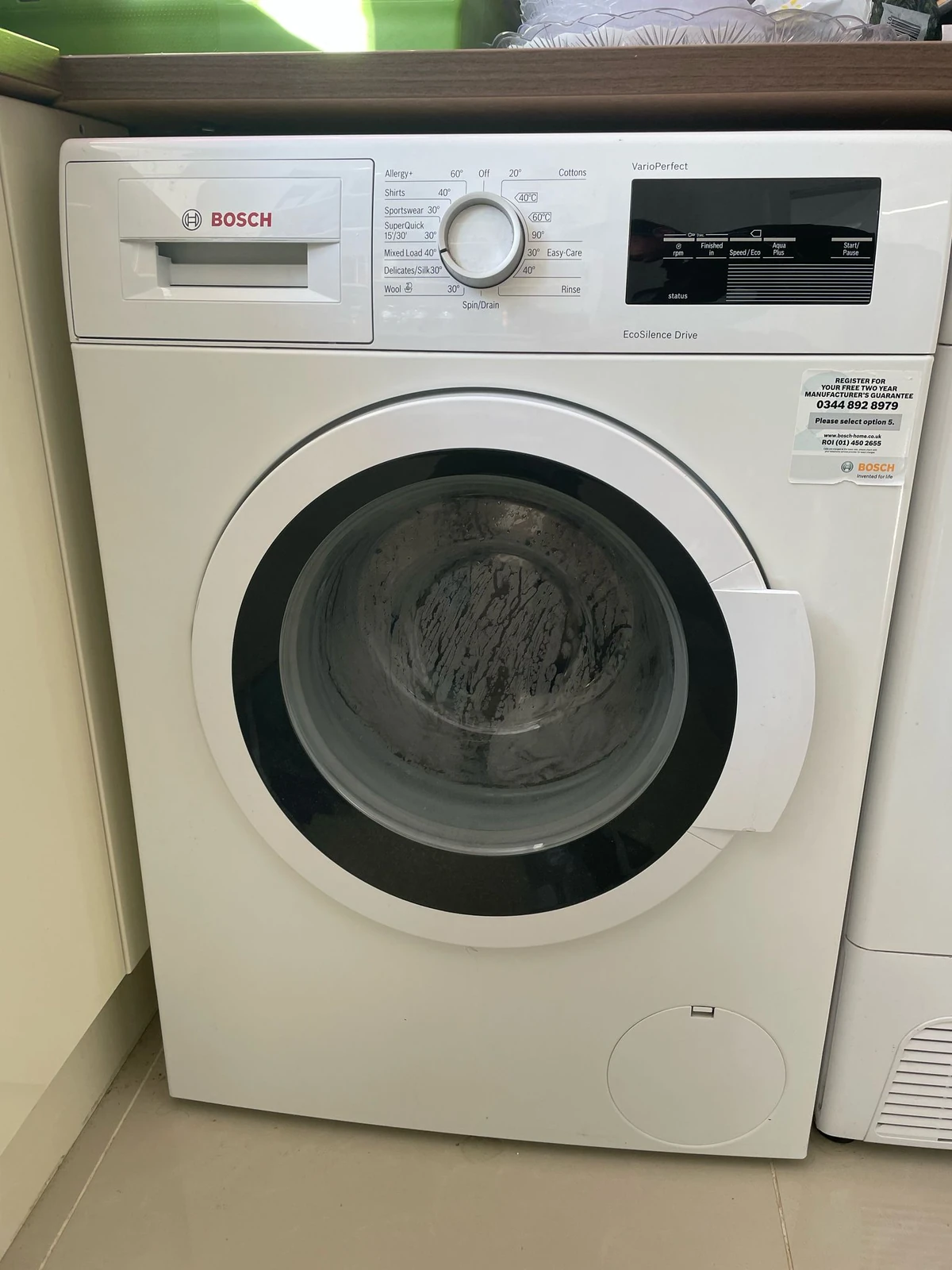 BOSCH WASHERS AND DRYERS visual data 4