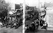 Ritzville's downtown, 1910.