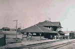 Benton City rail depot, 1911.