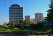 Tacoma from Fireman's Park in downtown.  AJM STUDIOS Northwest Photo Journey photo.