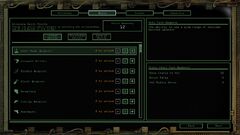 WL2 Character Creation Skills Screen