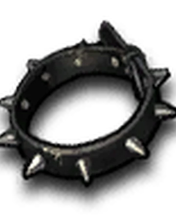 spiked collar