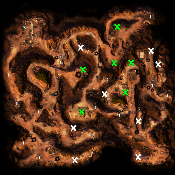 Wasteland 2 расположение бочек