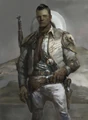 2013 concept art by Justin Sweet, originally intended for Wasteland 2