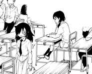 Yuri is upset after her fight with Mako.