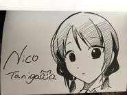 Another drawing by the Artist for the release of Volume 15.