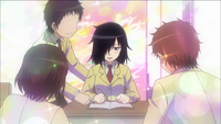 Tomoko's imaginary excellent student