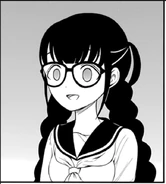 Yū as a middle schooler stunned by the high school entrance exam.