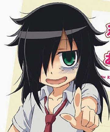 Tomoko's brother is sick of her shit [Watamote Ep2 endcard] : r/anime