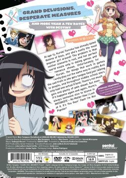 WataMote Cover Back -DVD - Blu Ray-