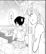 Asuka watches Yuri giggle when she discovers her underwear with her towel. Submitted for . . . MOAR SCIENCE!!