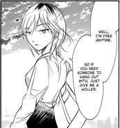 Yoshida's invitation to Tomoko in Chapter 147.