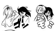 Chibi Tomoko & Masaki