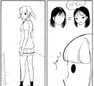 Shiki recalls the girl who insulted her.