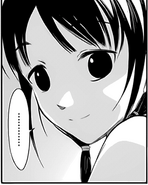 Yuri smiles at Tomoko's observation in Chapter 151.