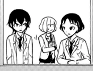 Uchi carrying a bag of chocolates for Tomoko