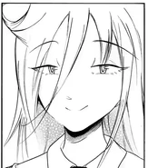 Asuka transforms herself into Tomoko.