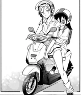 Easy Rider WataMote: "You gotta be kidding. I mean, you know who this is, man? This is Captain Japan. I'm Tomoko. Hey, we're headliners baby. We played every fair in this part of the country. I mean, for top dollar, too!"