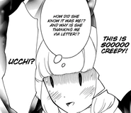 English translation has a person address her as "Ucchi."