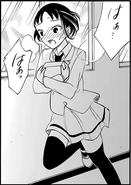 Akari carrying Kotomi's box as she searches for her