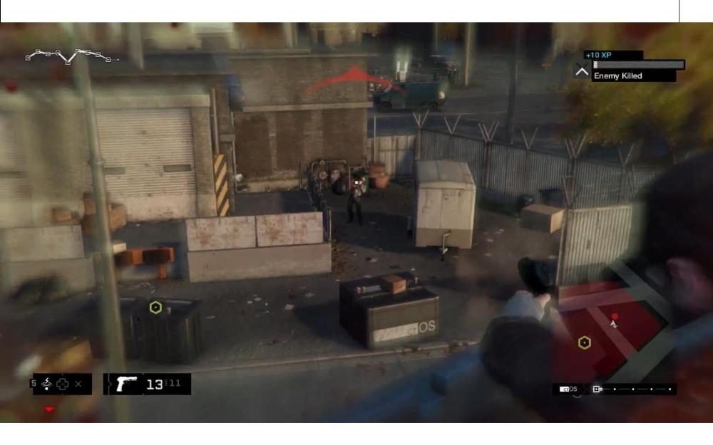 WATCH DOGS - NO HUD Gameplay Infiltration 