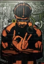 Graffiti en una guarida de los Viceroys