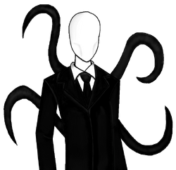 Comparación con el verdadero slenderman.