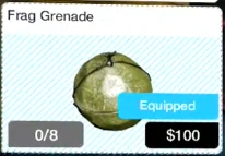 Watch Dogs - Icône de grenades à fragmentation