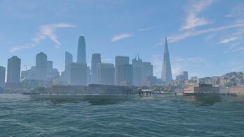 Watch Dogs 2 - San Francisco vue aérienne