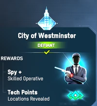 The player has turned  Defiant