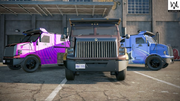 An example of the truck in varoius paintjobs