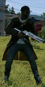 Player holding the Air Shotgun
