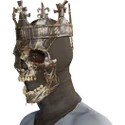 Skull Gold Crown Mask