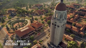 Aerial view of the main campus
