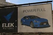 Elek Motors Billboard