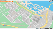 Location of The Dangerzone on the map.
