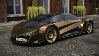 Oscuro Ultra 8 Front quarter view
