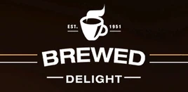 Brewed Delight cafe logo