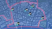 City of London relic locations.