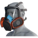 Orange Respirator Mask