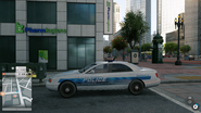 The Chicago Police Vessel in Watch Dogs 2, taken from an in-game movie set.