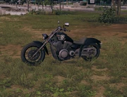 The Chopper bearing the Sons's logo. This vehicle is only seen in the gang's hangouts and never actually driven by any members.