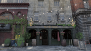 A look at the front entrance to The Earl's Fortune