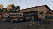 Stanford's Joint Police/Fire station, the only station for both services in Silicon Valley.